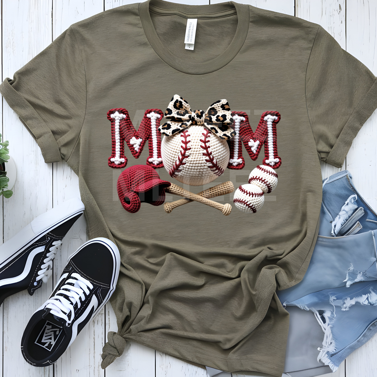Baseball Mom (40) DTF Direct To Film