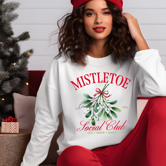 Mistletoe Social Club DTF Direct To Film