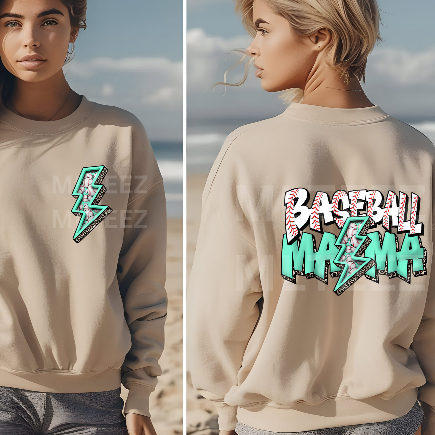 Baseball Mama (16) DTF Direct To Film