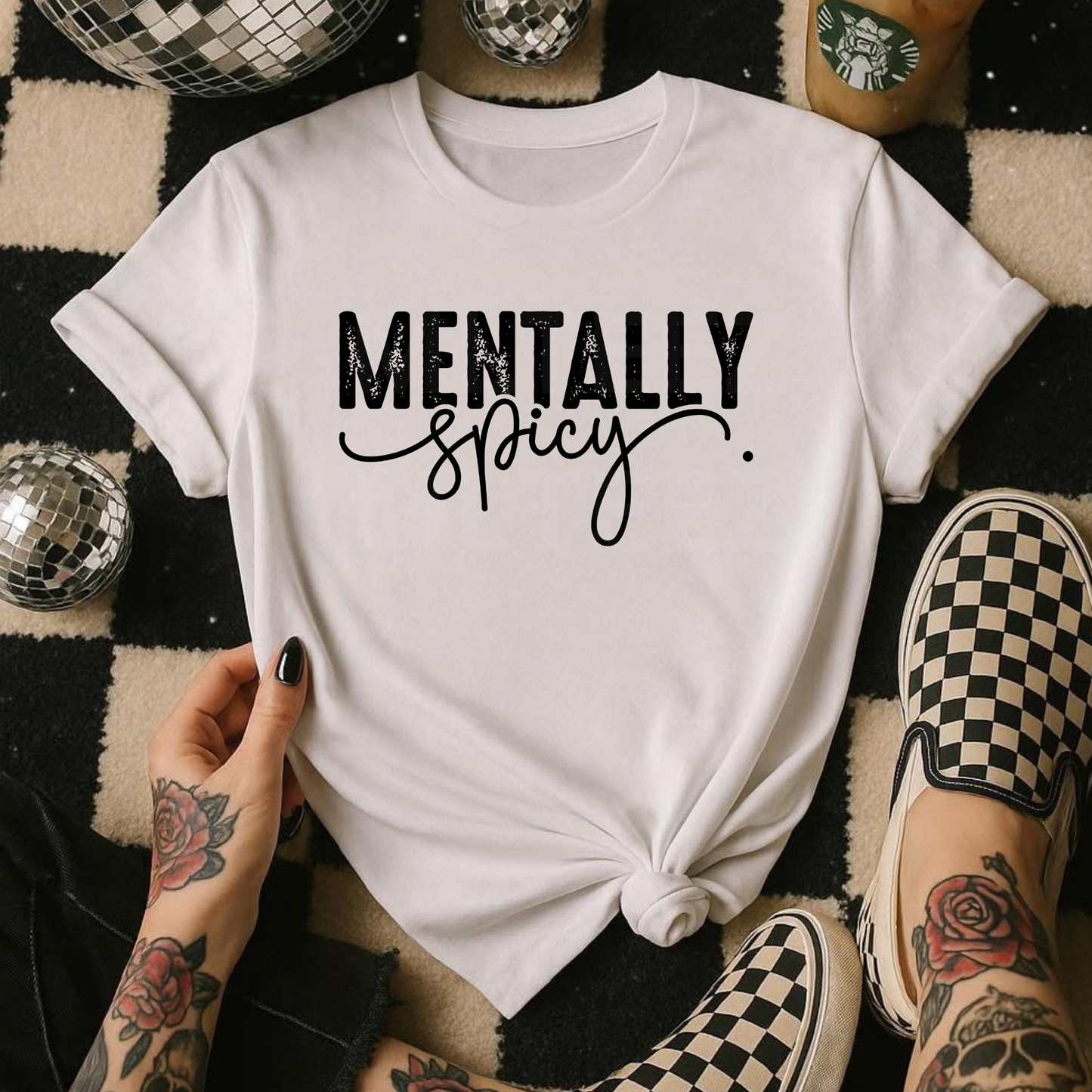 Mentally Spicy (1) DTF Direct To Film