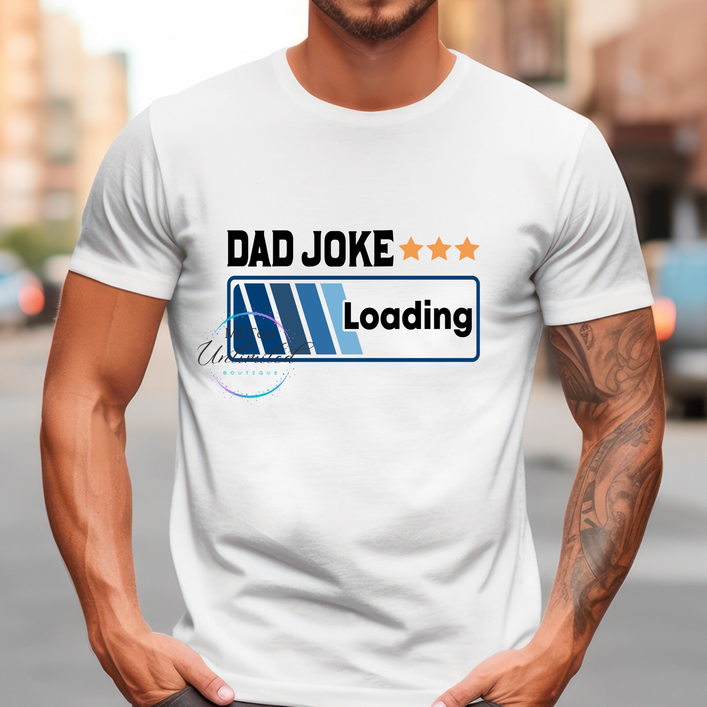 Dad Joke Loading DTF Direct To Film