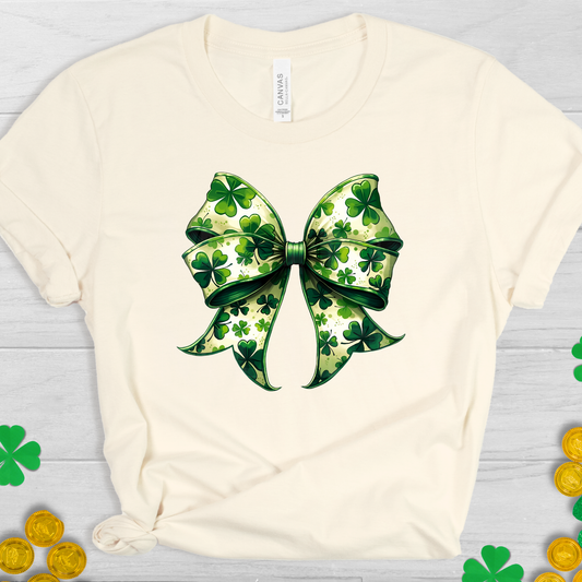 St. Patrick's Day Bow (5) DTF Direct To Film