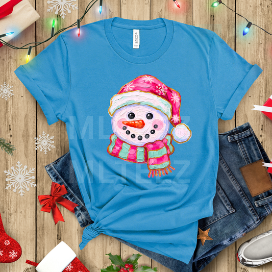 Christmas Snowman (7) DTF Direct to Film