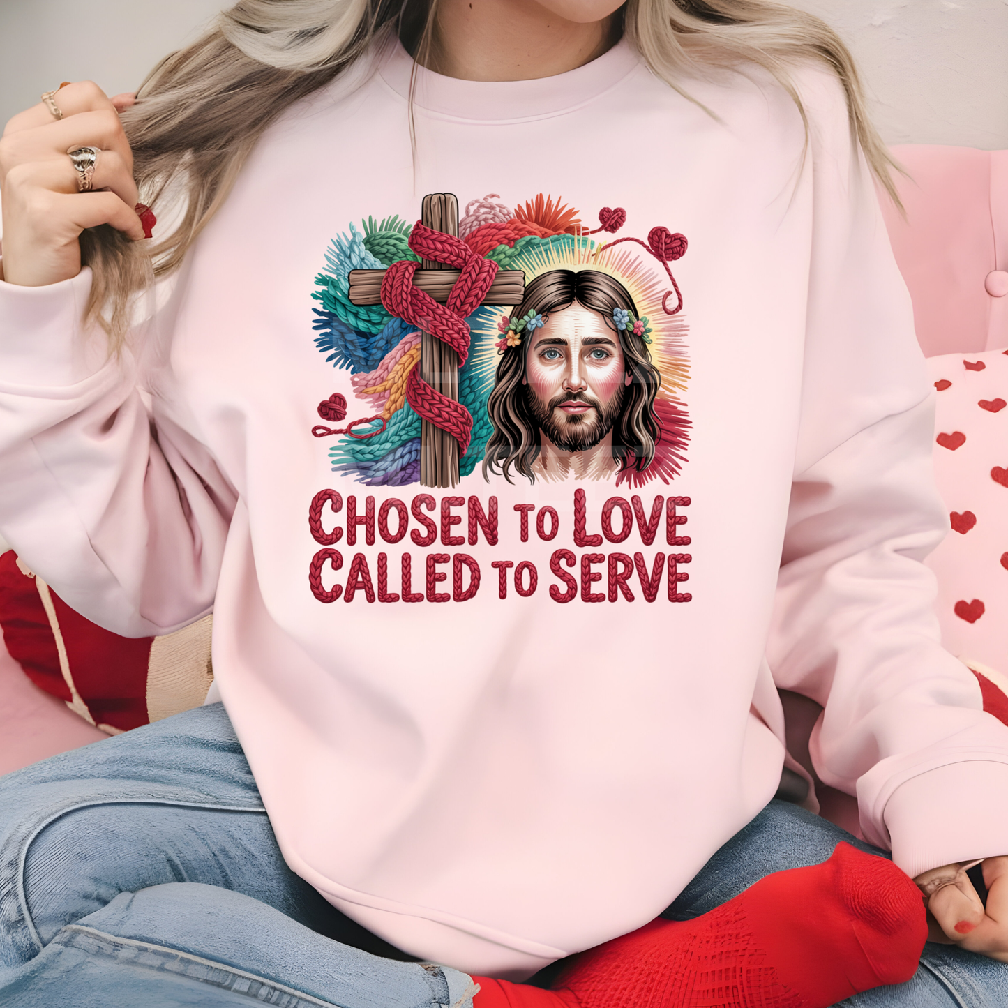Chosen To Love Called To Serve (1) DTF Direct to Film