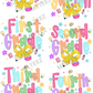 BACK TO SCHOOL 1 PREMADE GANGSHEET  - 22X36  DTF TRANSFERS - DIRECT TO FILM