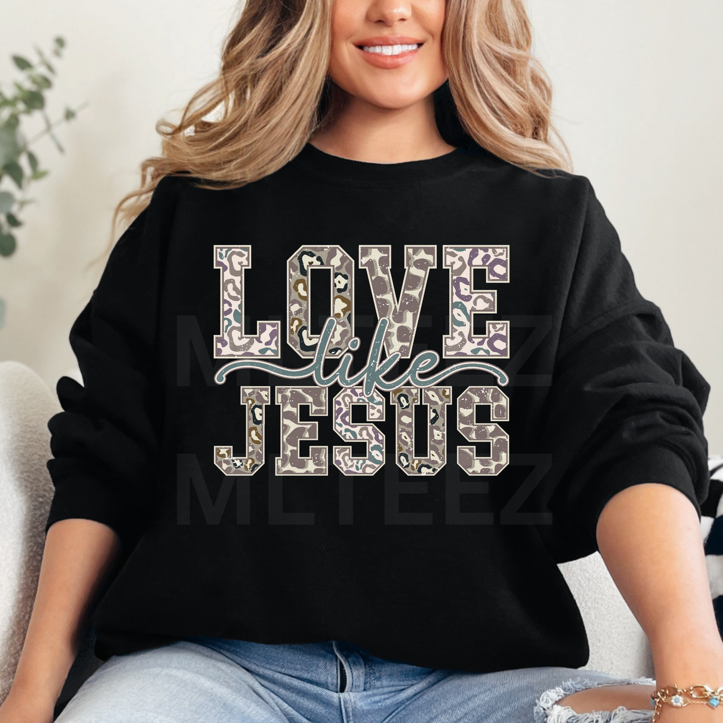 Love Like Jesus (3) DTF Direct to Film