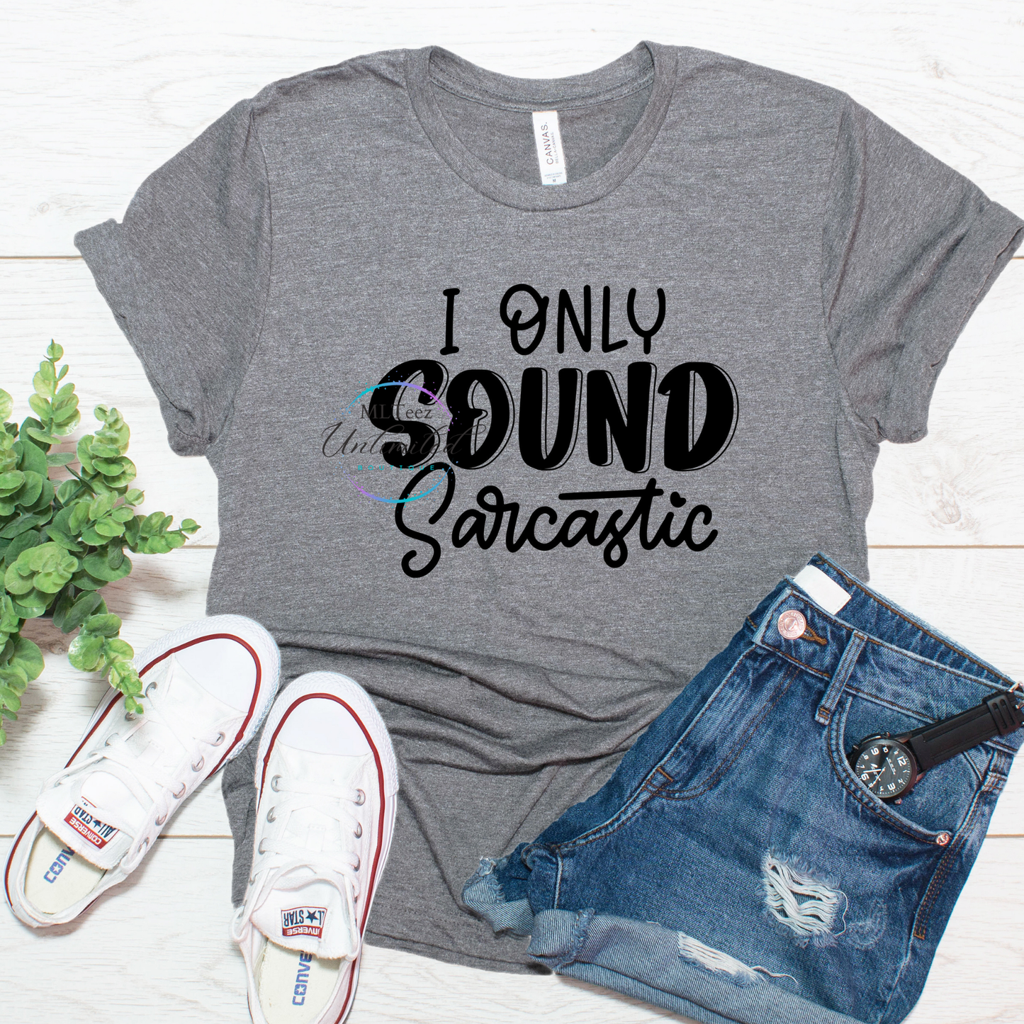 I Only Sound Sarcastic DTF Direct To Film