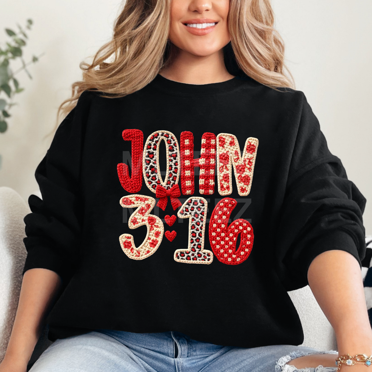 John 3:16 (1) DTF Direct to Film
