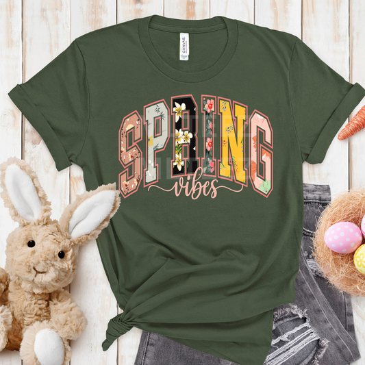 Spring Vibes (Easter) (4) DTF Direct To Film