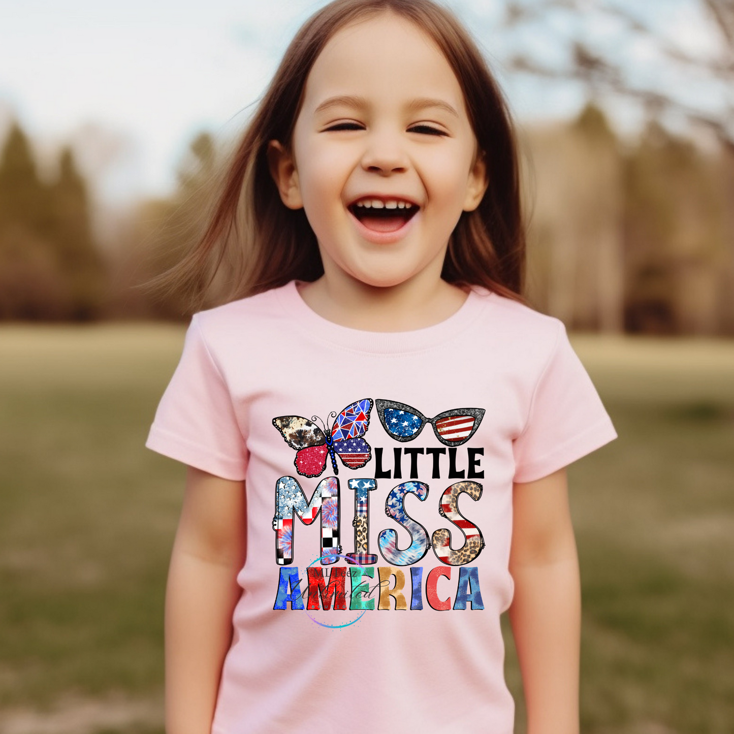 Little Miss America DTF Direct To Film