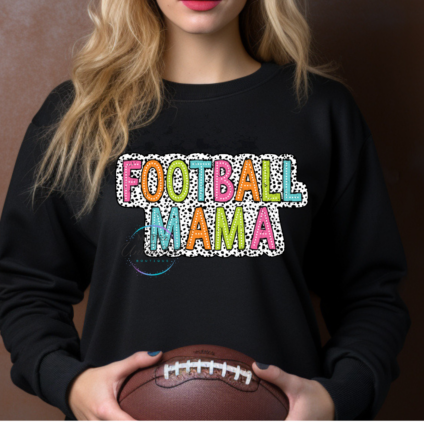 Football Mama (Polka Dots) DTF Direct To Film