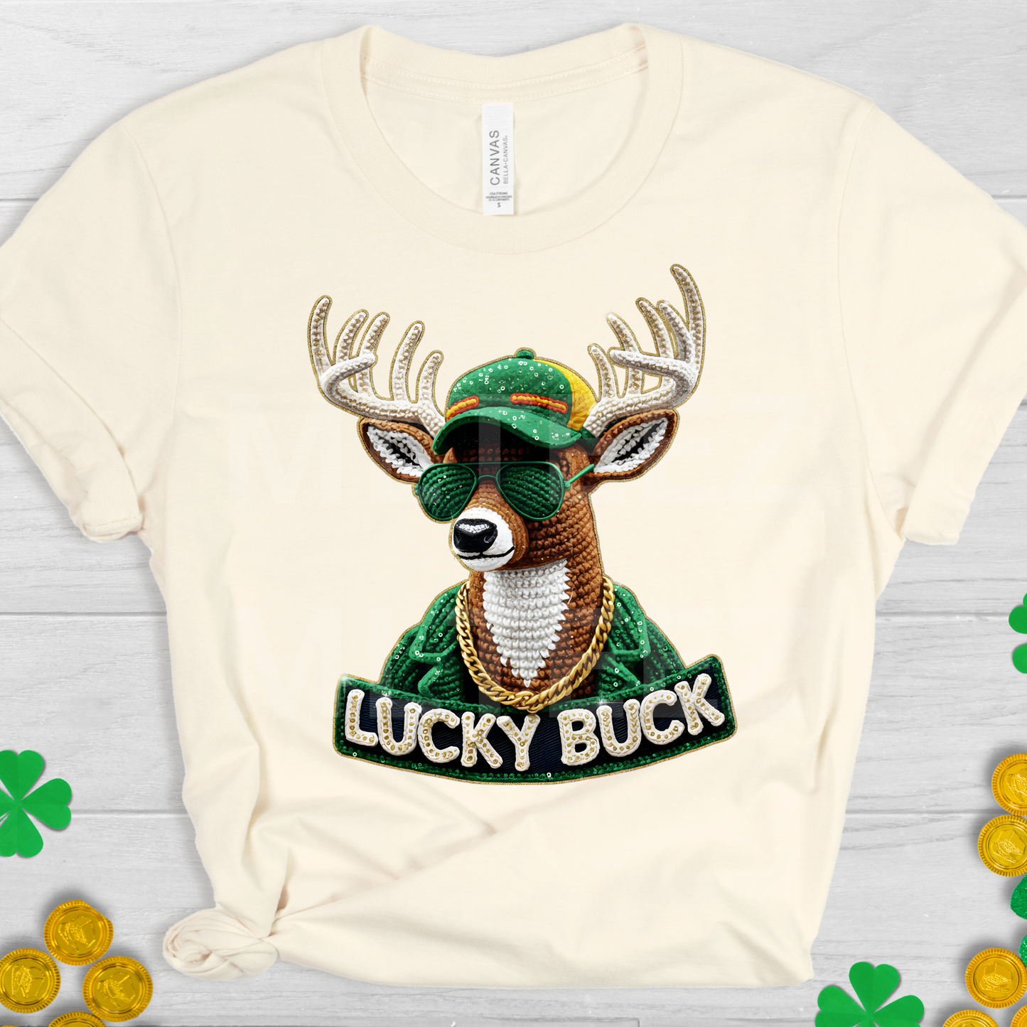 Lucky Buck (1) DTF Direct To Film