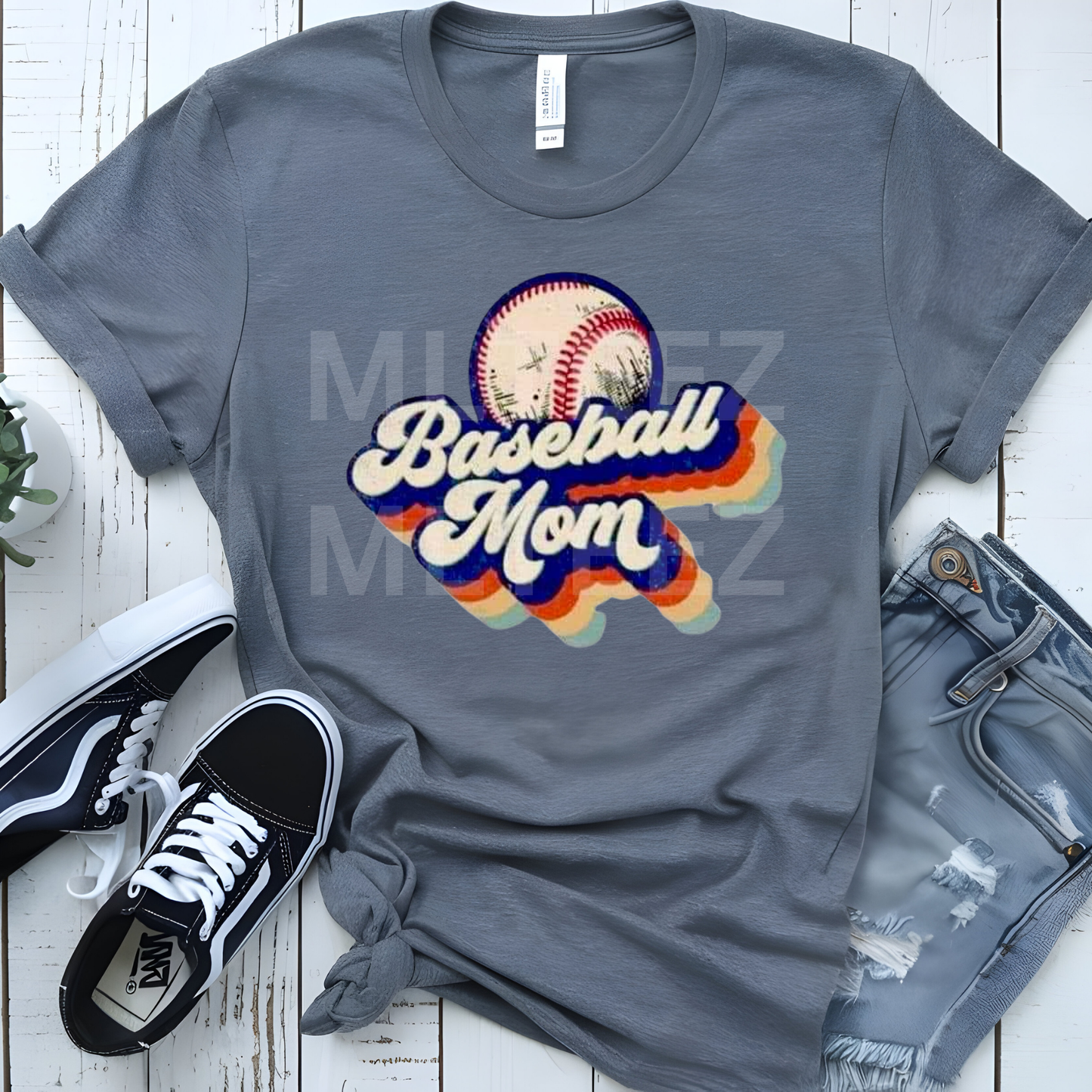 Baseball Mom (39) DTF Direct To Film