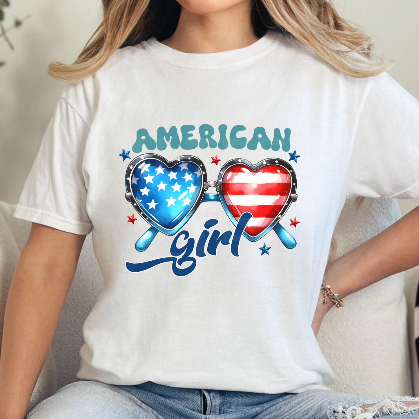 American Girl (1) DTF Direct To Film