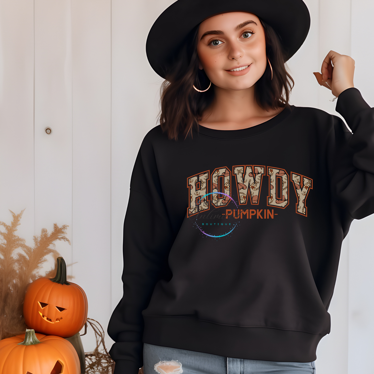 Howdy Pumpkin DTF Direct To Film