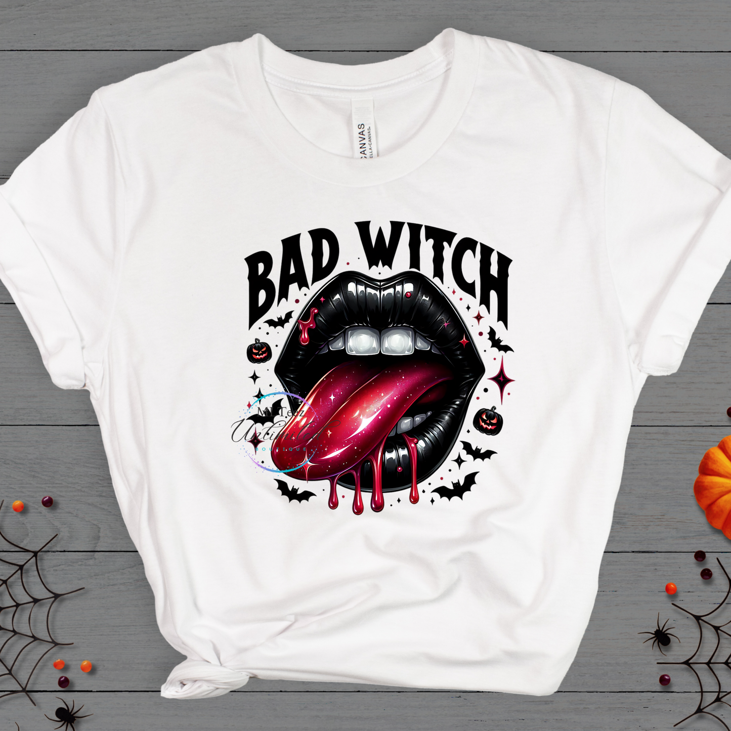 Bad Witch (Red & Black Lips) (1) DTF Direct To Film