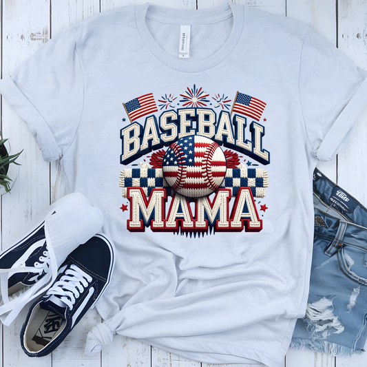 Baseball Mama (40) DTF Direct To Film