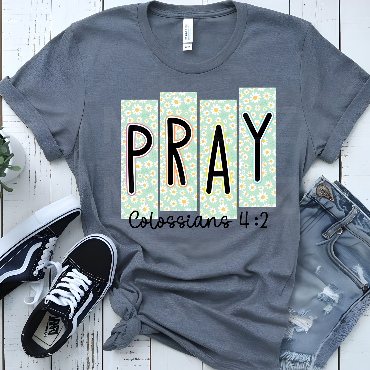 Pray (3) DTF Direct to Film