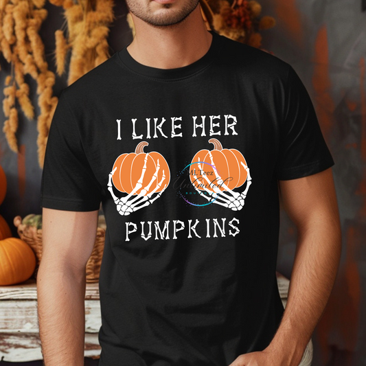 I Like Her Pumpkins DTF Direct To Film