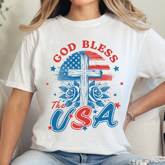 God Bless The USA (1) DTF Direct To Film
