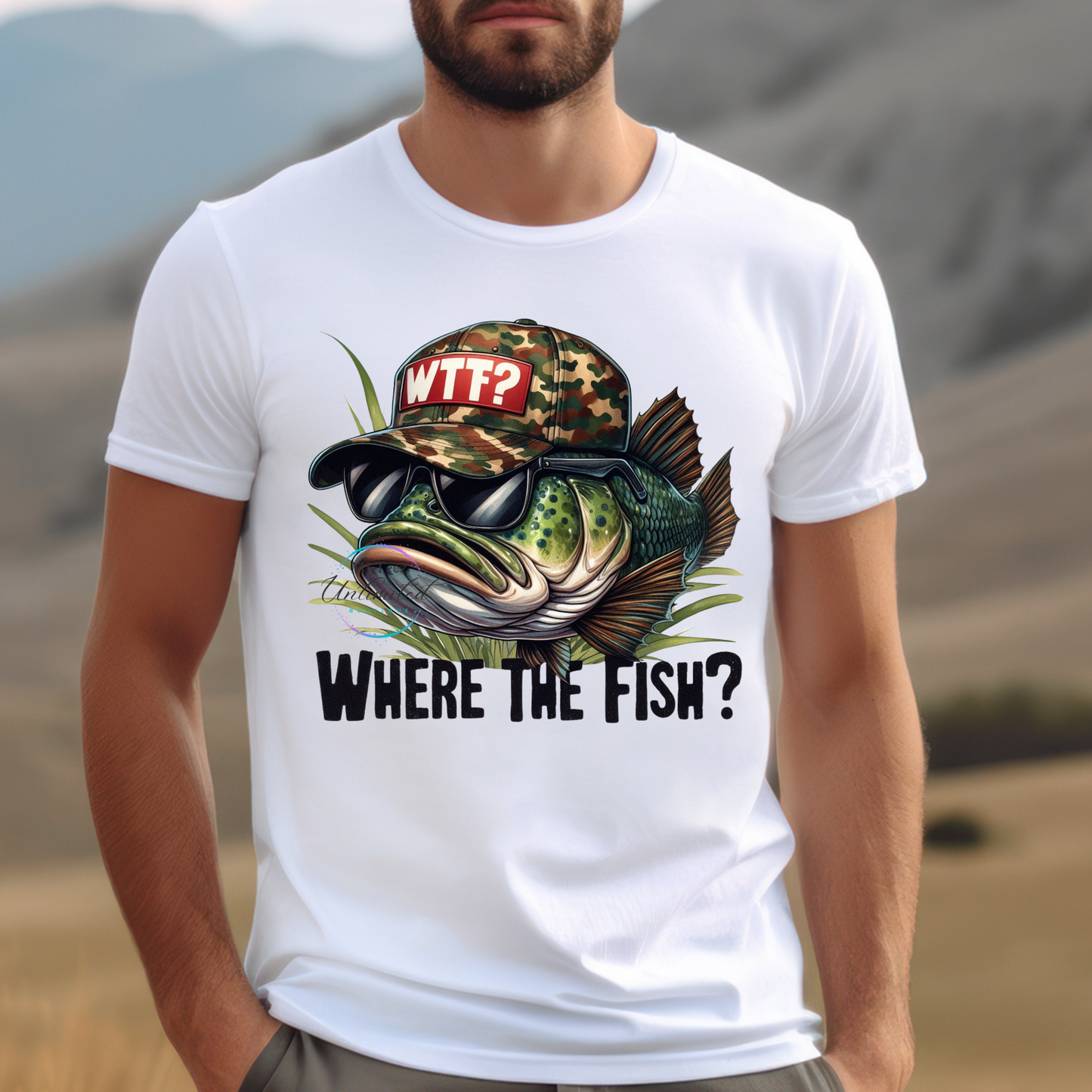 Where The Fish? DTF Direct To Film