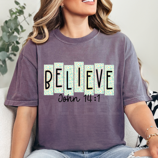 Believe (5) DTF Direct to Film