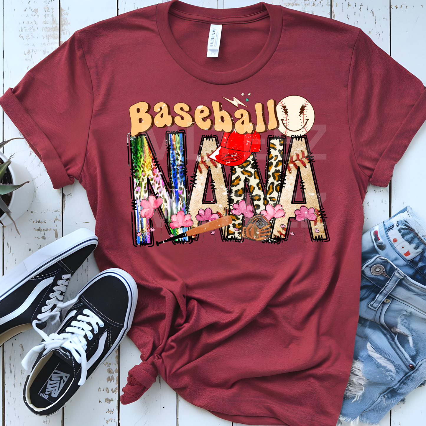Baseball Nana (6) DTF Direct To Film