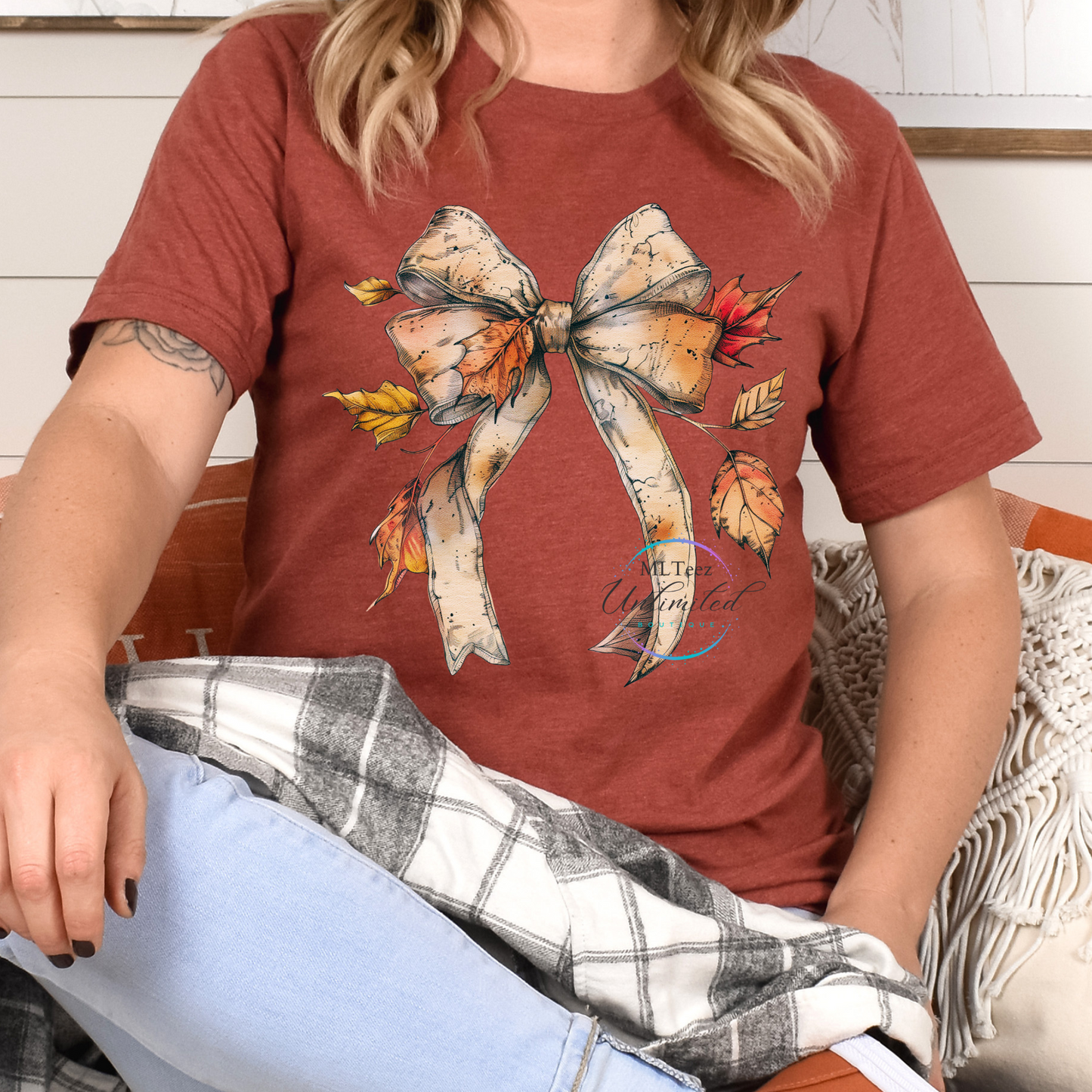 Fall Bow DTF Direct To Film