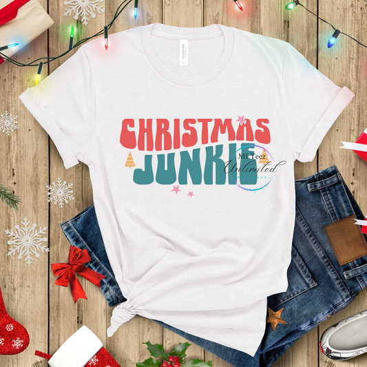 Christmas Junkie (Retro) DTF Direct To Film