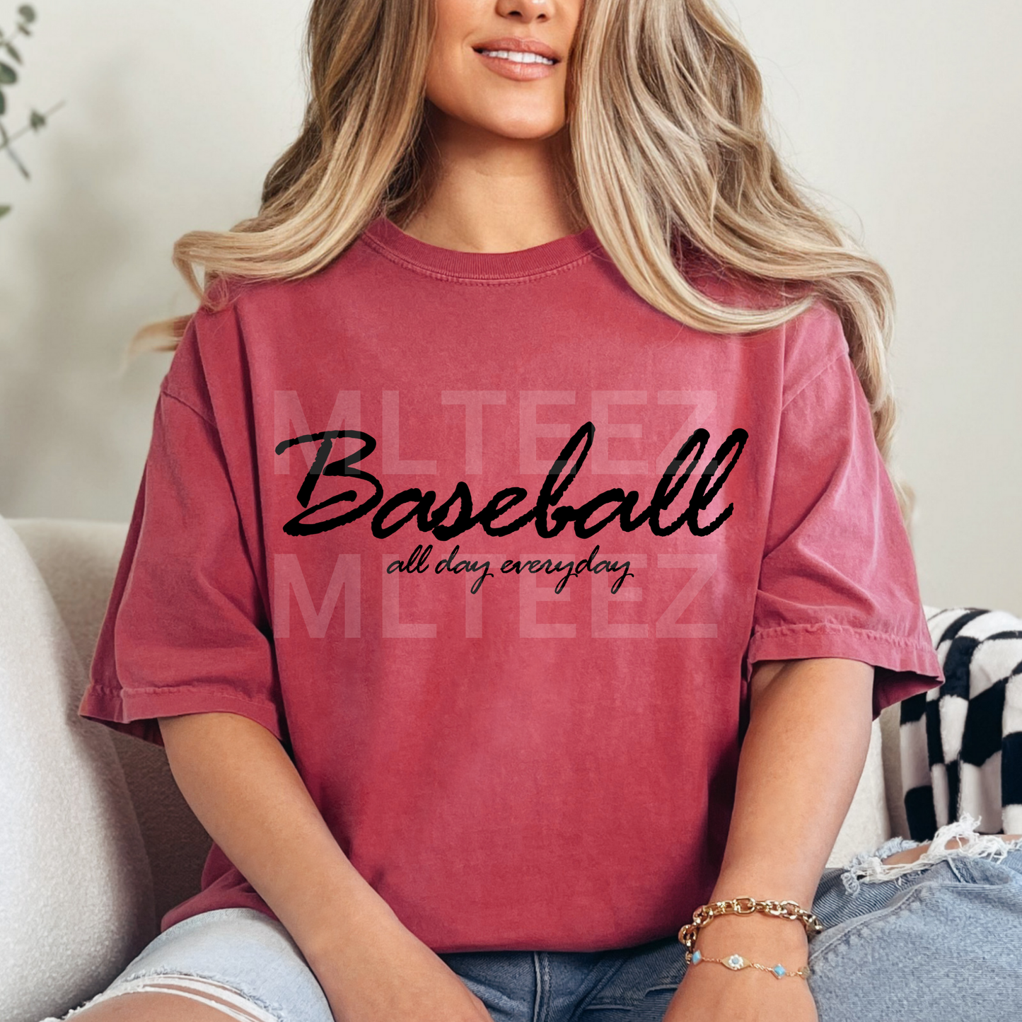 Baseball All Day Everyday (1) DTF Direct To Film