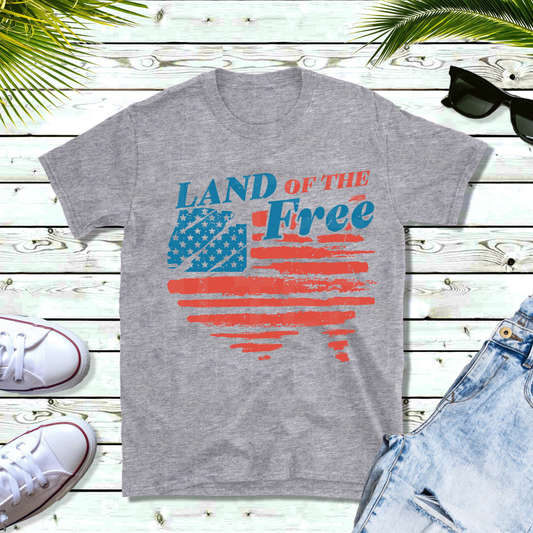 Land Of The Free (1) DTF Direct To Film