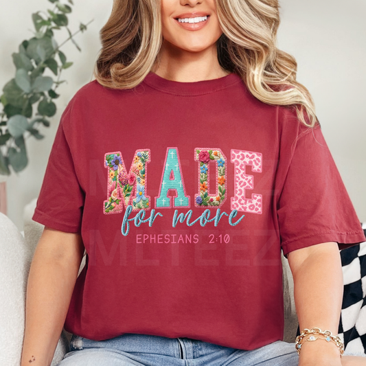 Made For More (3) DTF Direct To Film