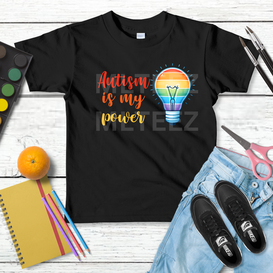 Autism Is My Power (1) DTF Direct To Film
