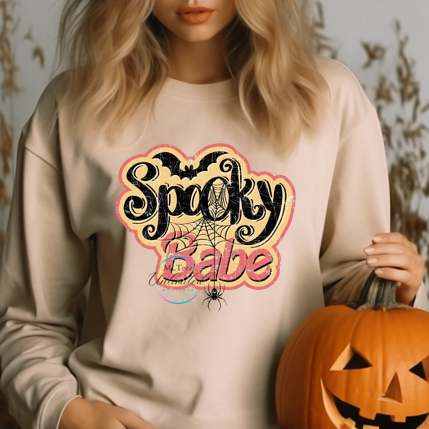 Spooky Babe (Retro) DTF Direct To Film