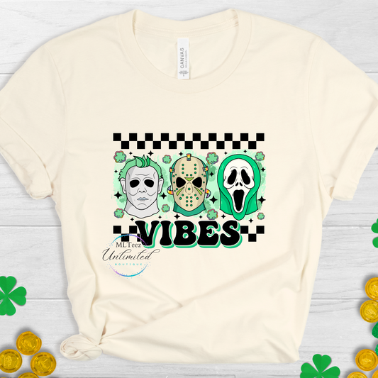 Vibes (Scary Movie) St. Patrick's Day DTF Direct To Film