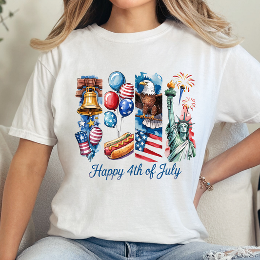 Happy 4th of July (1) DTF Direct To Film
