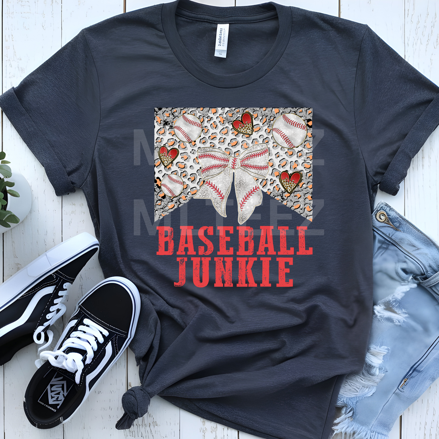 Baseball Junkie (2) DTF Direct To Film