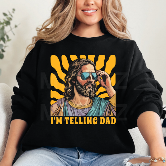 I'm Telling Dad (1) DTF Direct to Film