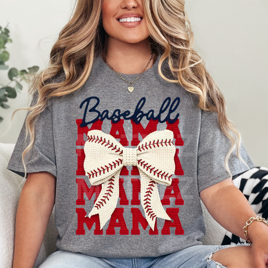 Baseball Mama (29) DTF Direct To Film