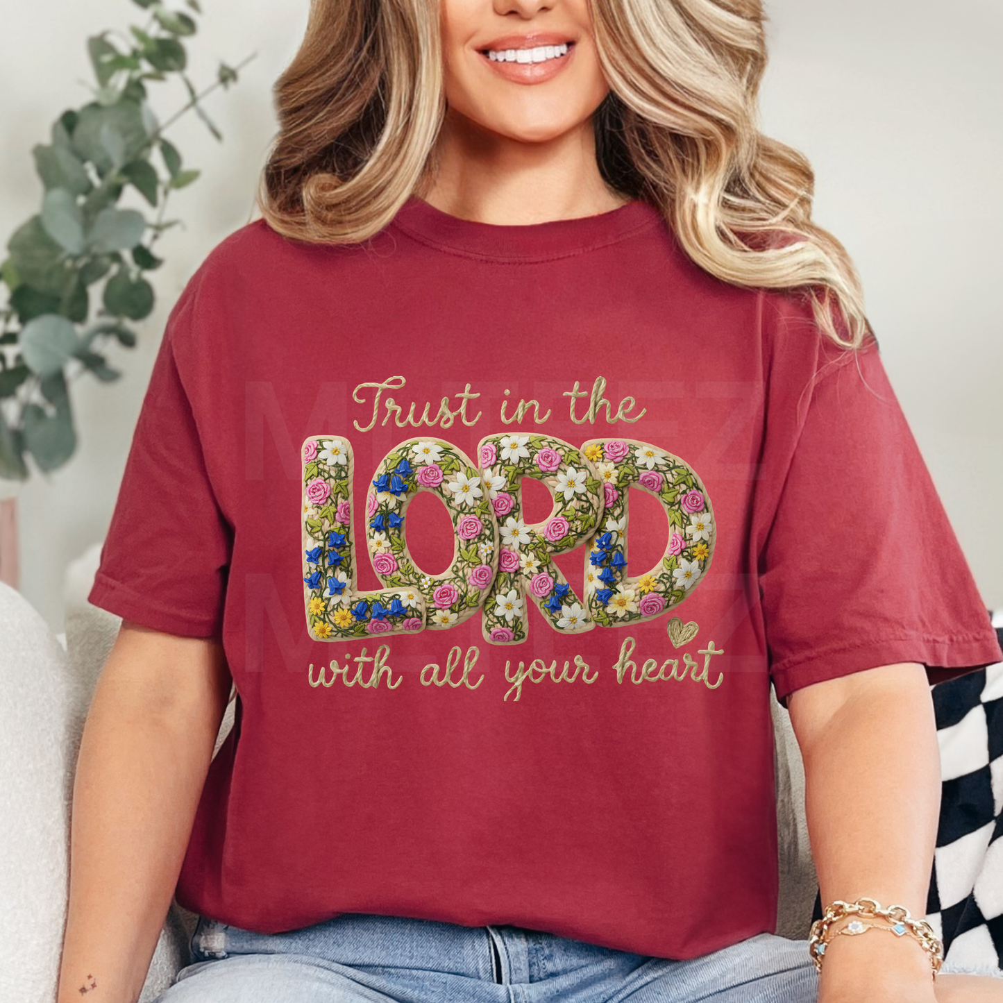 Trust In the Lord With All Your Heart (2) DTF Direct to Film