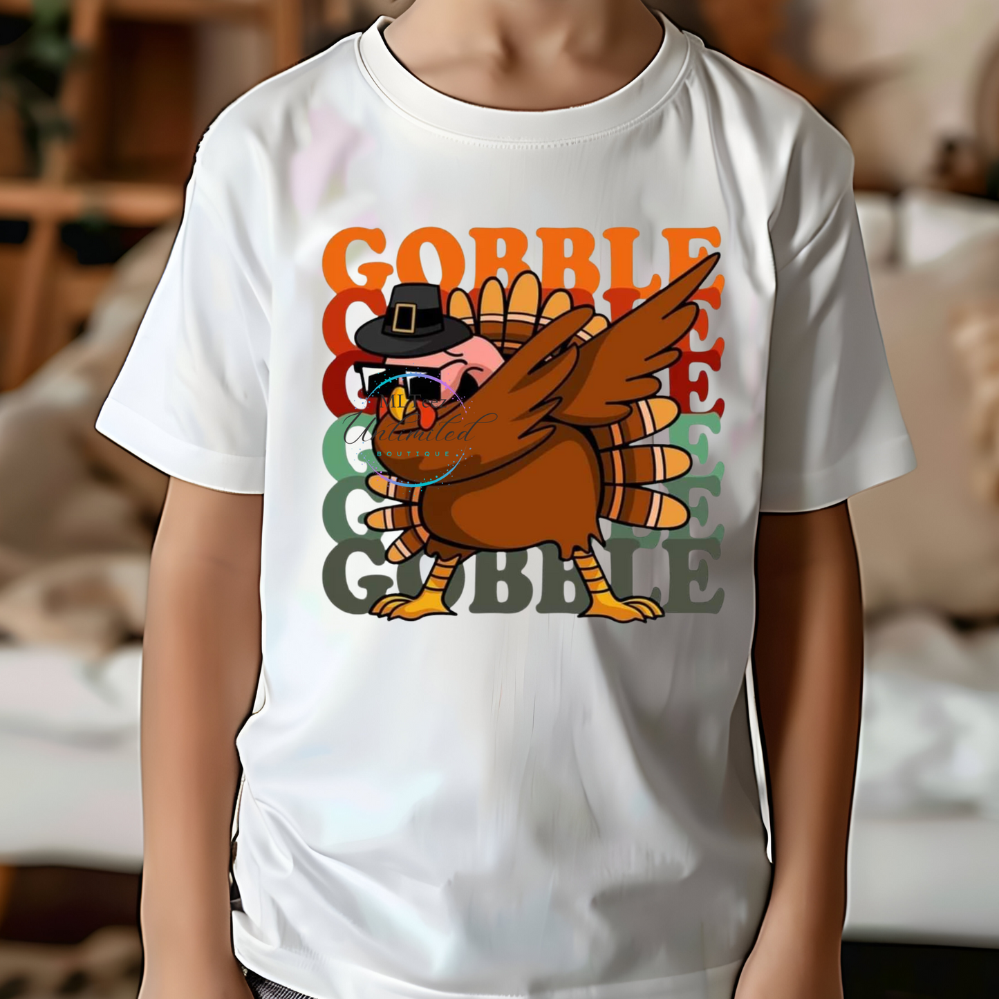 Gobble Gobble Turkey DTF Direct To Film