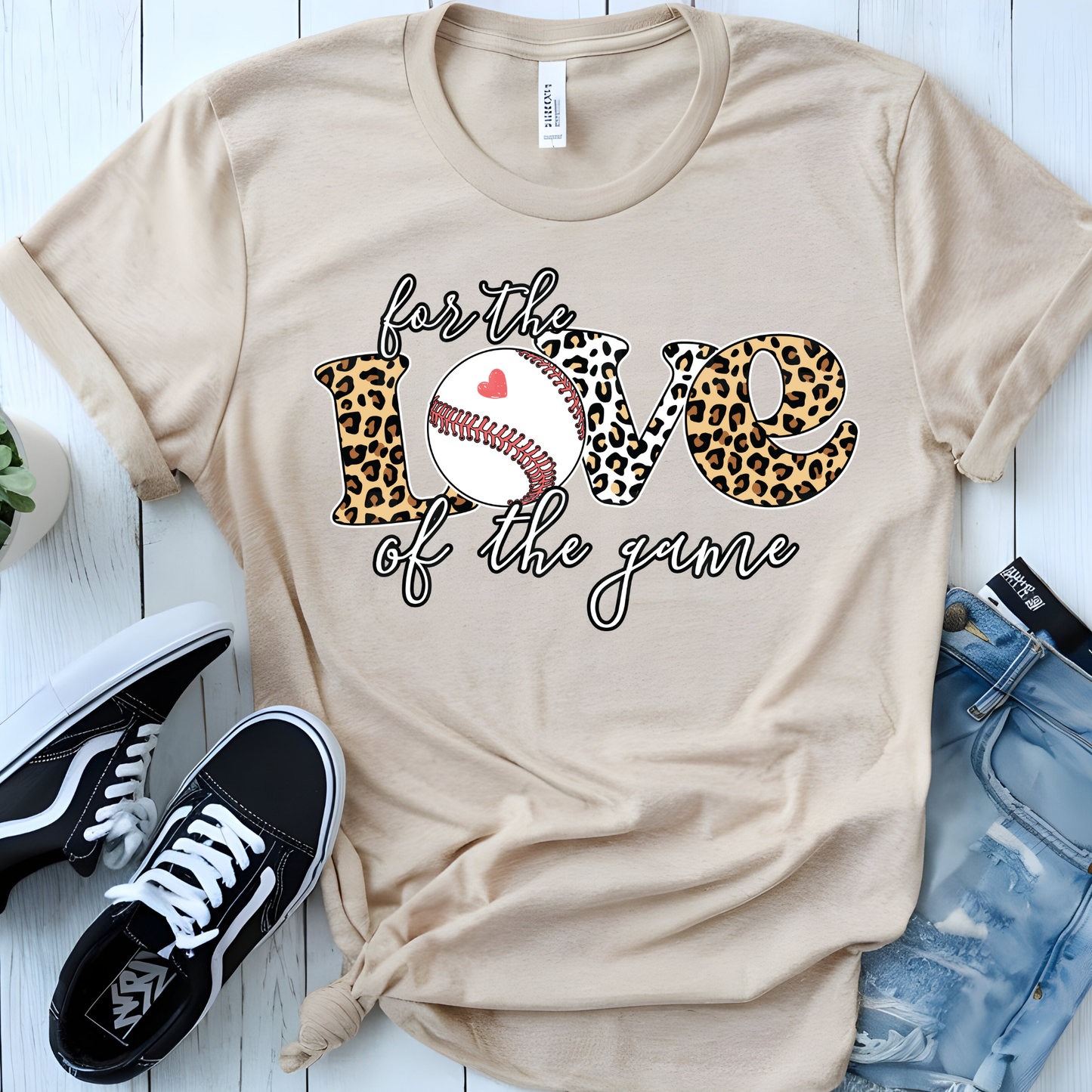 For The Love Of The Game (Baseball) (2) DTF Direct To Film