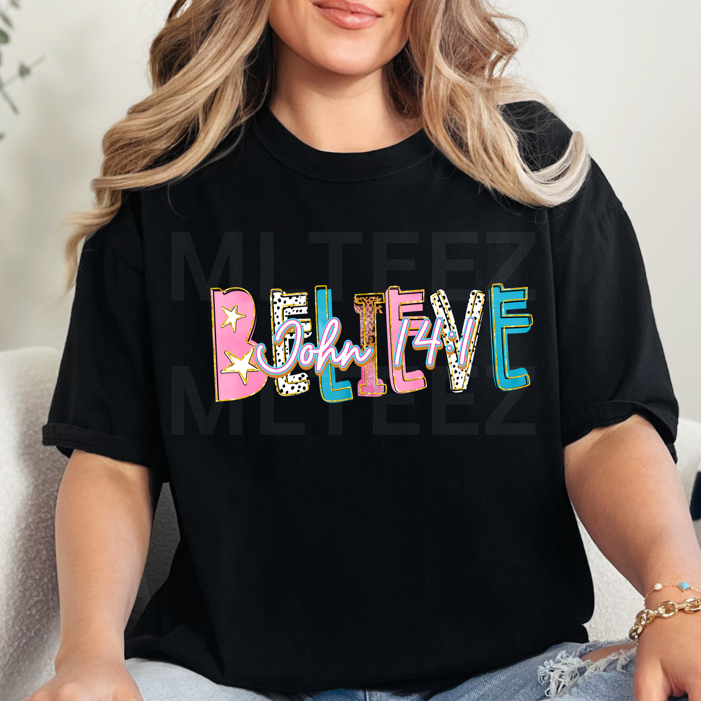 Believe (4) DTF Direct to Film