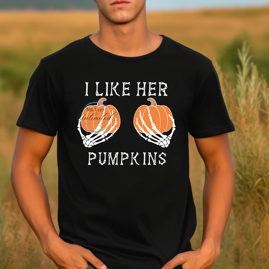 I Like Her Pumpkins DTF Direct To Film