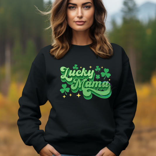 St. Patrick's Day Lucky Mama DTF Direct To Film