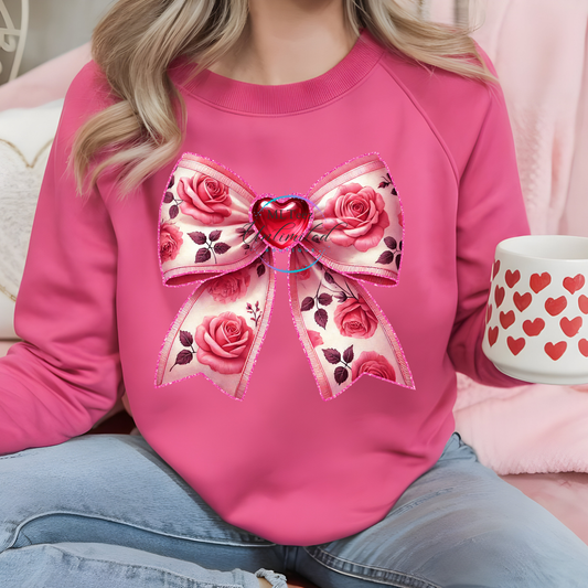 Valentine Bow (29) DTF Direct To Film