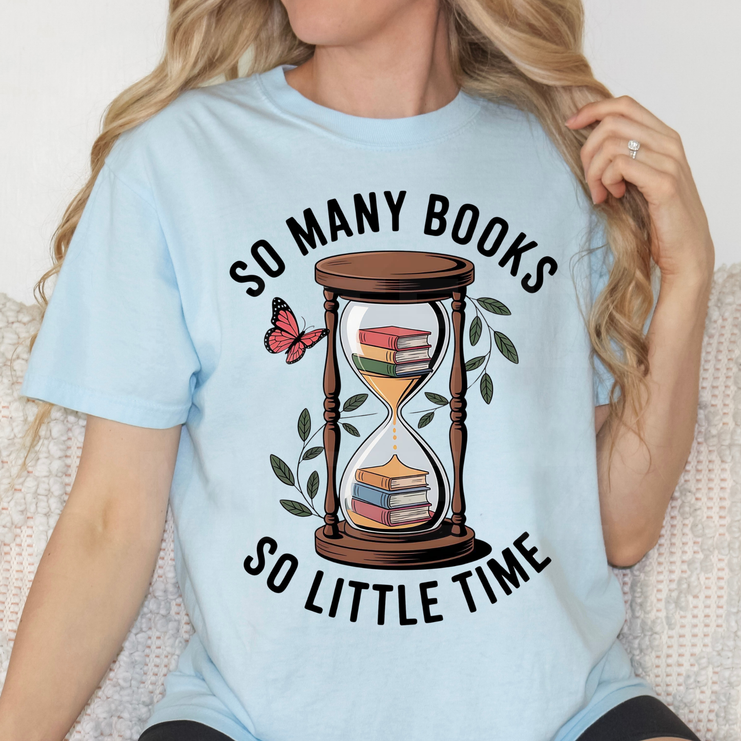 So Many Books So Little Time (1) DTF Direct To Film
