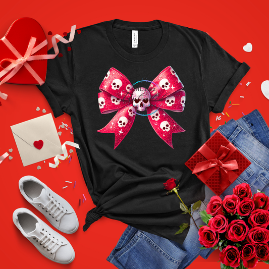 Valentine Bow (28) DTF Direct To Film