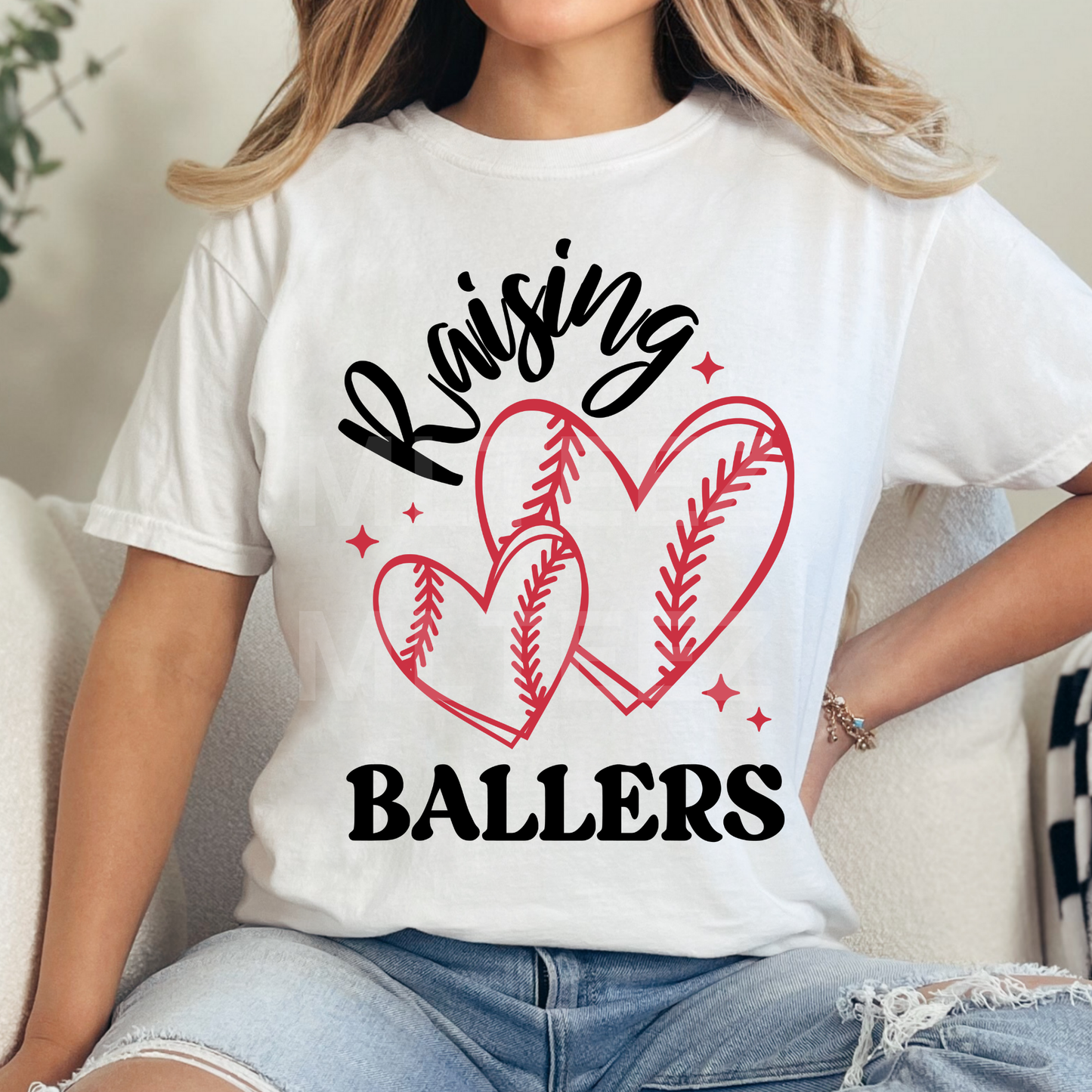 Raising Ballers (Baseball) (3) DTF Direct To Film
