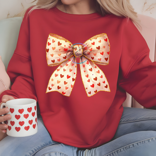 Valentine Bow (26) DTF Direct To Film